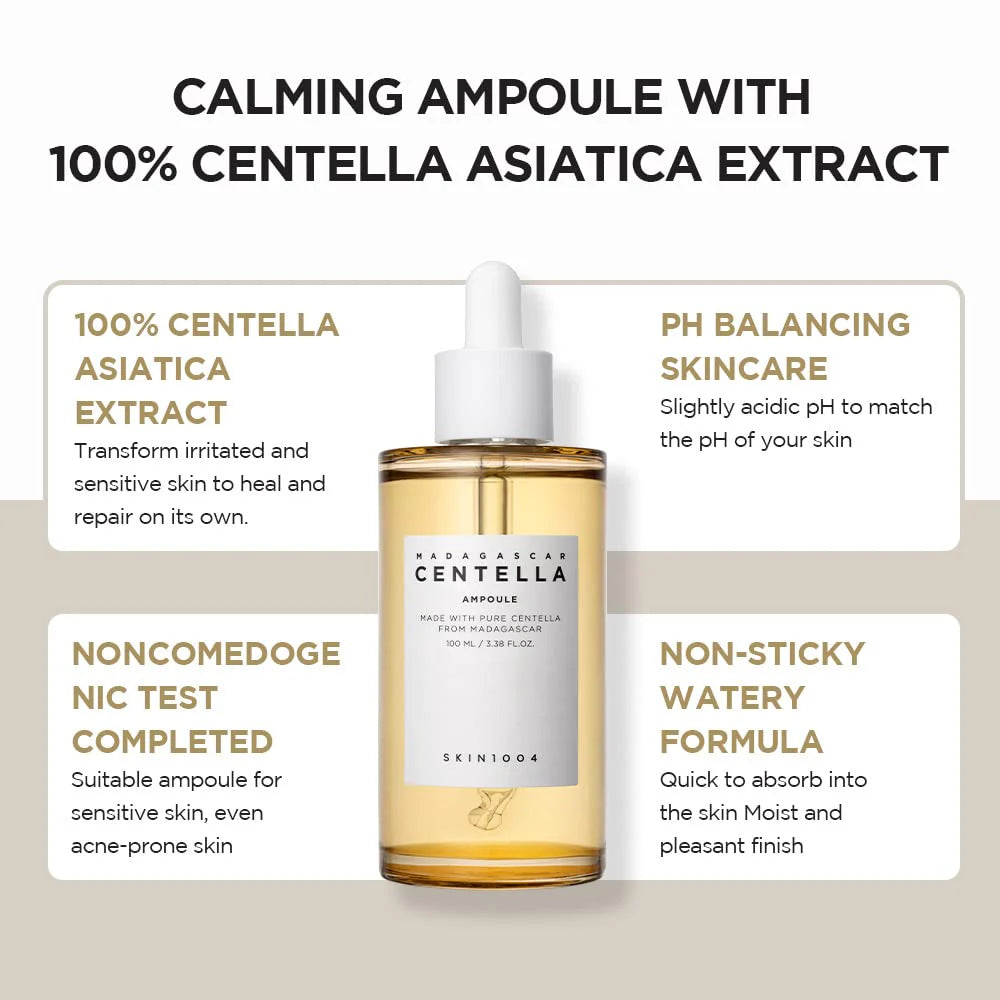 SKIN1004 - Madagascar Centella Asiatica Ampoule - 100ML