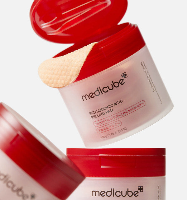 MEDICUBE - Red Succinic Acid Peeling Pad (70 Pads)