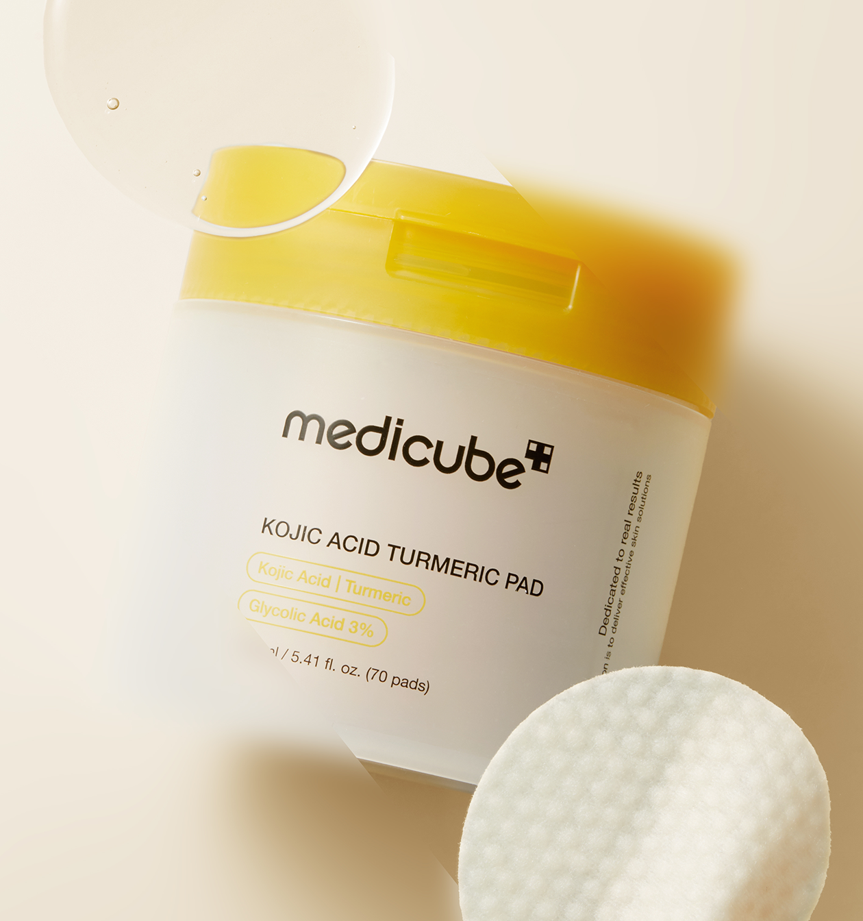 MEDICUBE - Kojic Acid Turmeric Pad (70 Pads)
