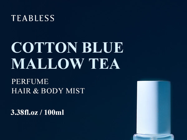 TEABLESS - Cotton Blue Mallow Tea Perfume Hair & Body Mist - 100ML