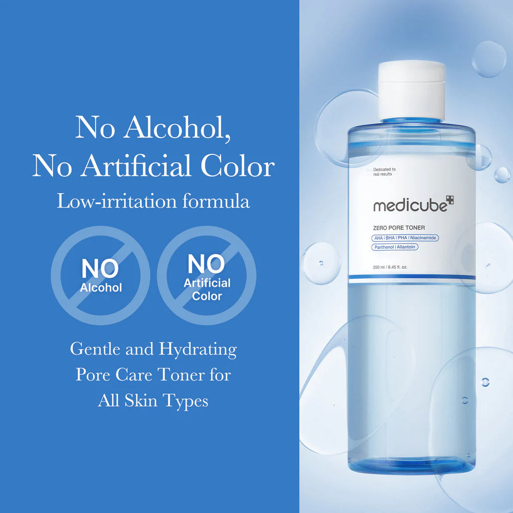 MEDICUBE - Zero Pore Toner - 250ML