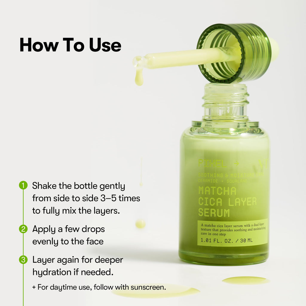 VT COSMETICS - Matcha Cica Layer Serum - 30ML