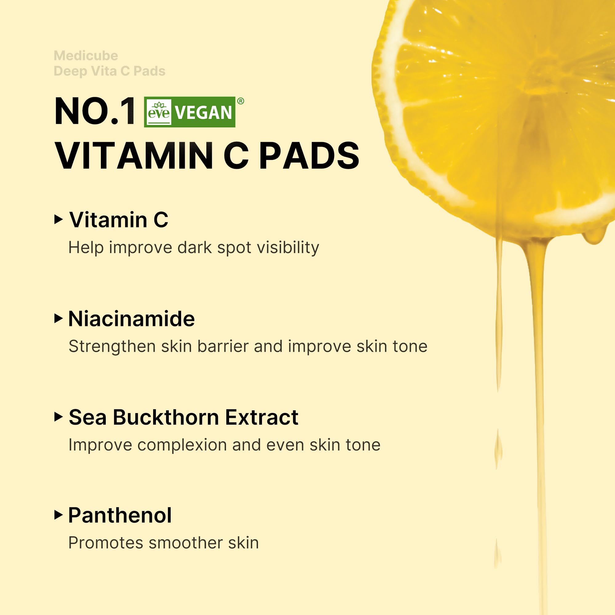 MEDICUBE - Deep Vita C Pad (70ea)