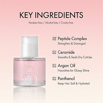 ANILLO - Rosy Night Repair Hair Essence - 50ML + (GIFT) ANILLO - Fig Whisky Body Scrub - 44ML