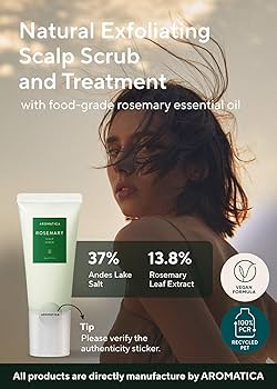 AROMATICA - Rosemary Scalp Scrub - 165ML