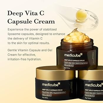 MEDICUBE - Deep Vita C Capsule Cream - 55G