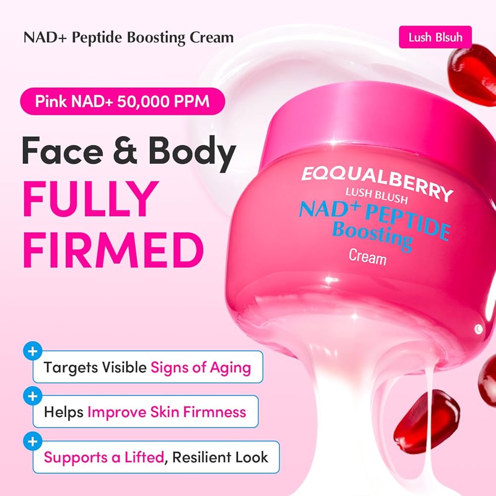 EQQUALBERRY - NAD+ Peptide Boosting Cream - 50ML