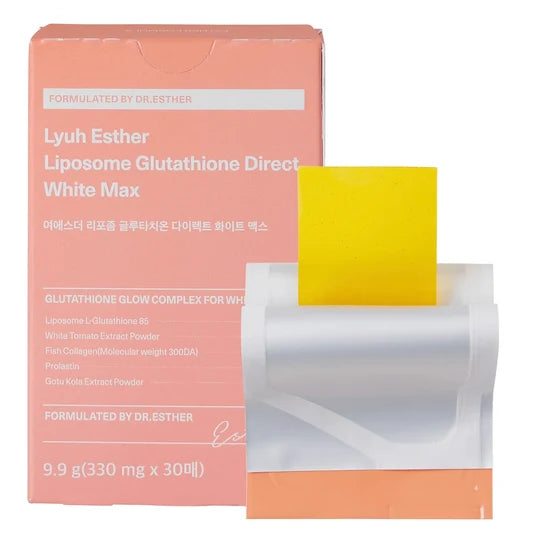 ESTHER FORMULA - Lyuh Esther Liposome Glutathione Direct White Max (330mg x 30ea) - 9.9G