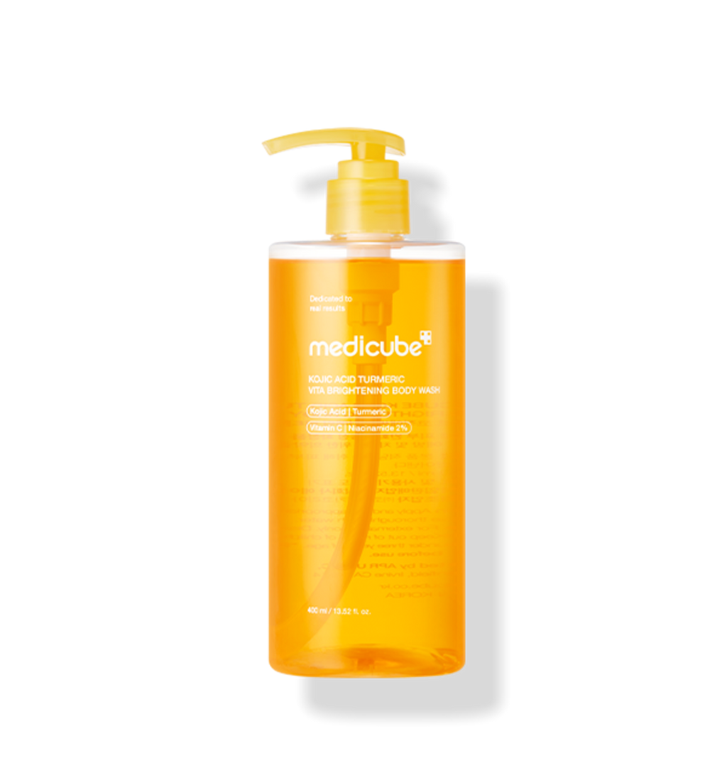 MEDICUBE - Kojic Acid Turmeric Vita Brightening Body Wash -400ML