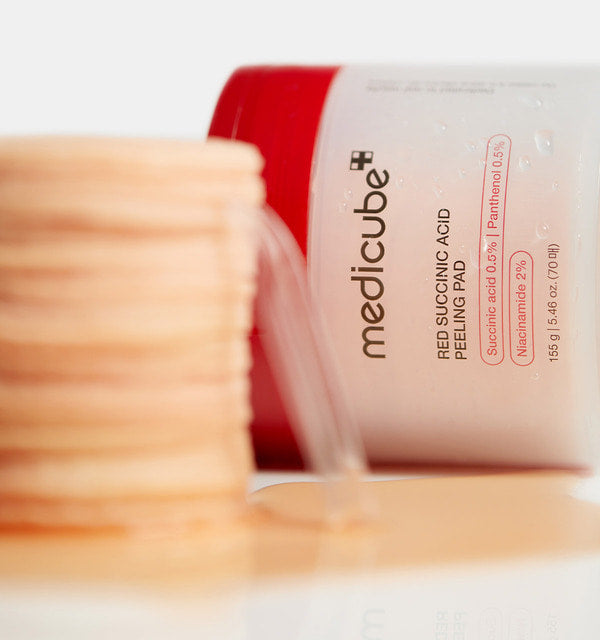 MEDICUBE - Red Succinic Acid Peeling Pad (70 Pads)