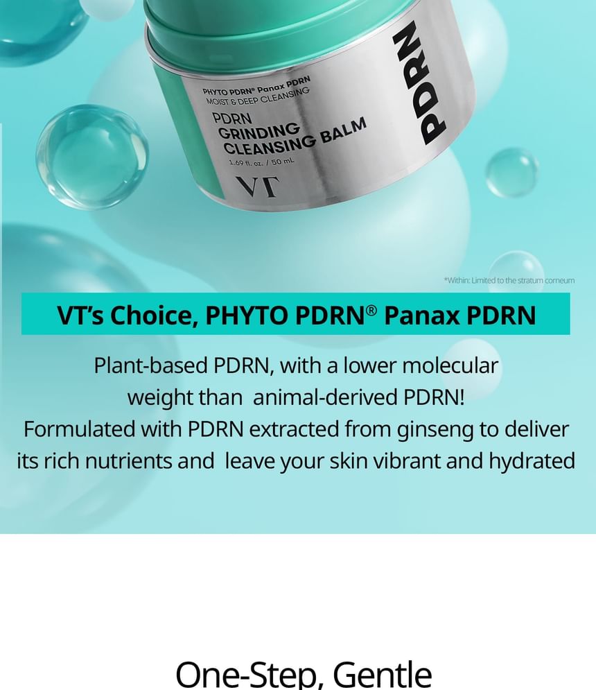 VT COSMETICS - PDRN Grinding Cleansing Balm - 50ML