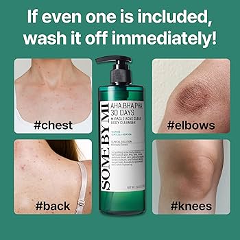 SOME BY MI - AHA BHA PHA 30 Days Miracle Acne Clear Body Cleanser - 400G