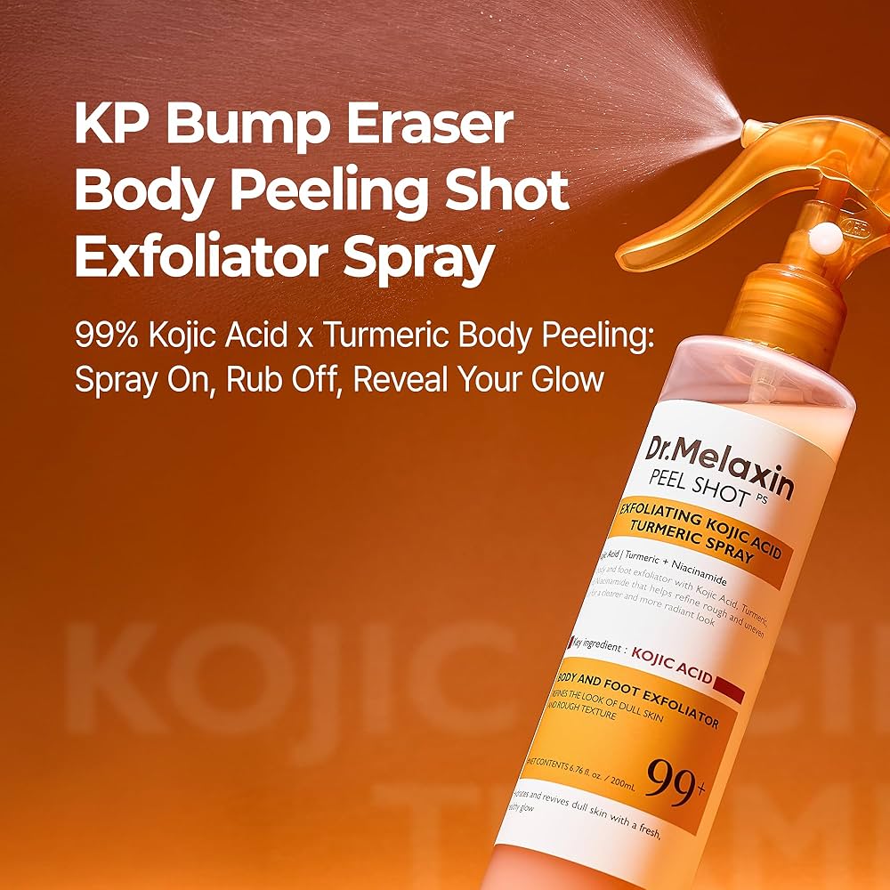 DR.MELAXIN - Peel Shot Exfoliating Kojic Acid Turmeric Spray - 200ML