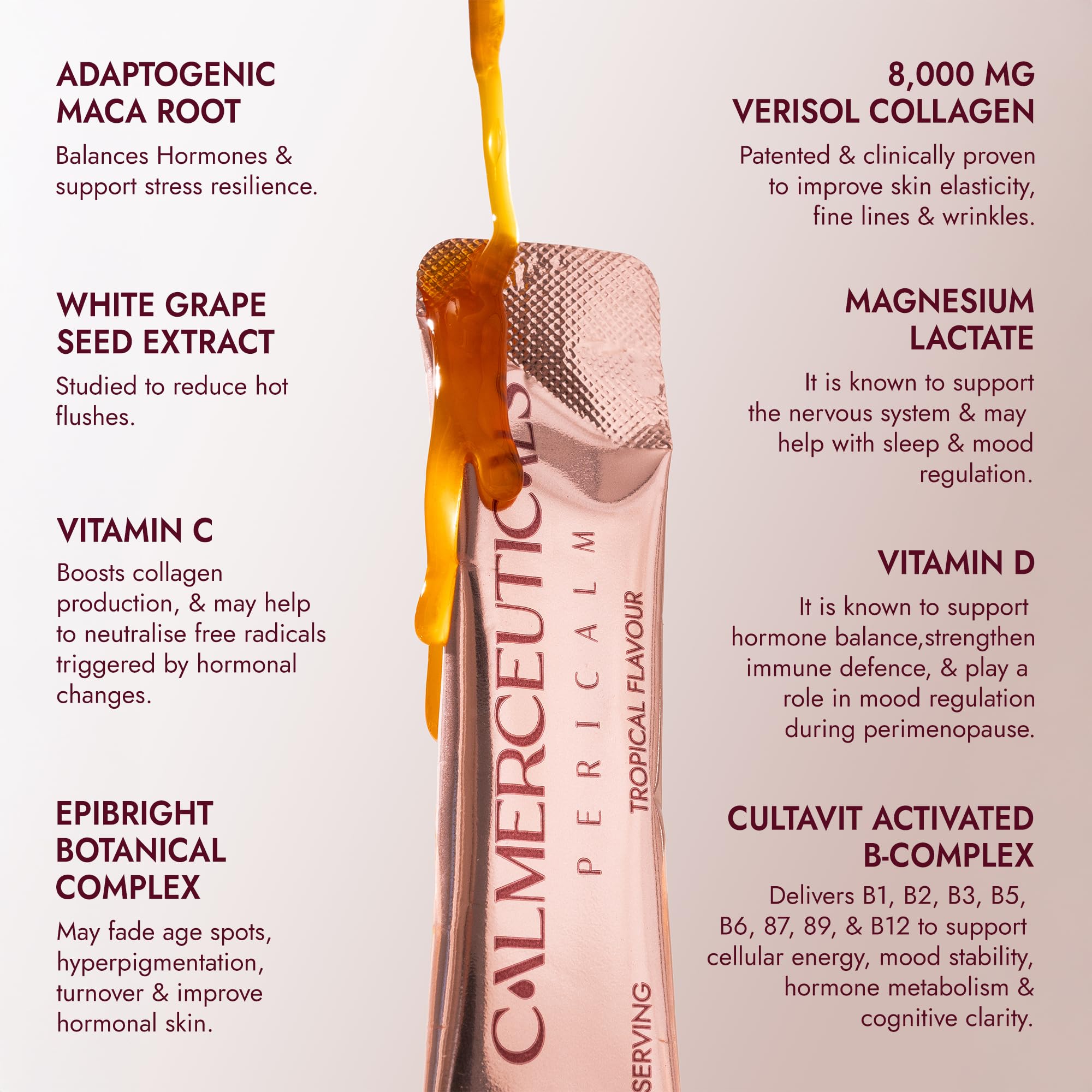 CALMERCEUTICALS - PeriCalm Perimenopause Supplement