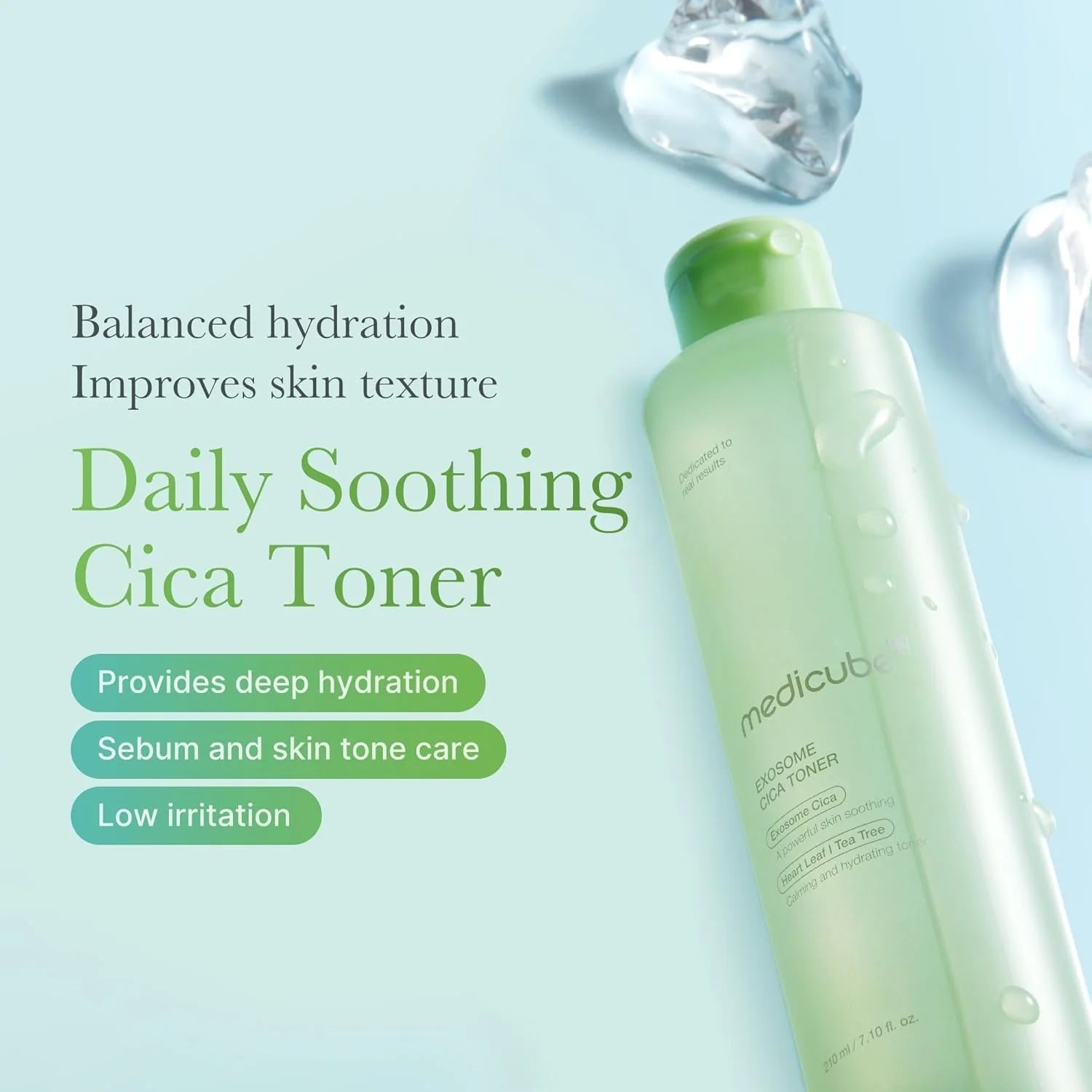 MEDICUBE - Exosome Cica Toner - 210ML
