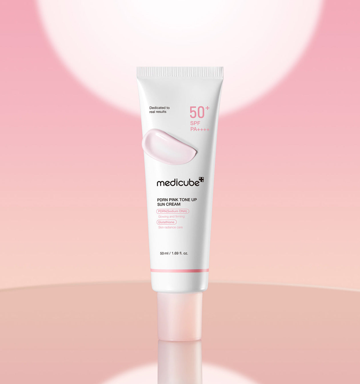 MEDICUBE - PDRN Pink Tone Up Sun Cream - 50ML