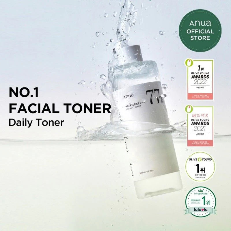 ANUA Heartleaf 77% Soothing Toner - 500ML