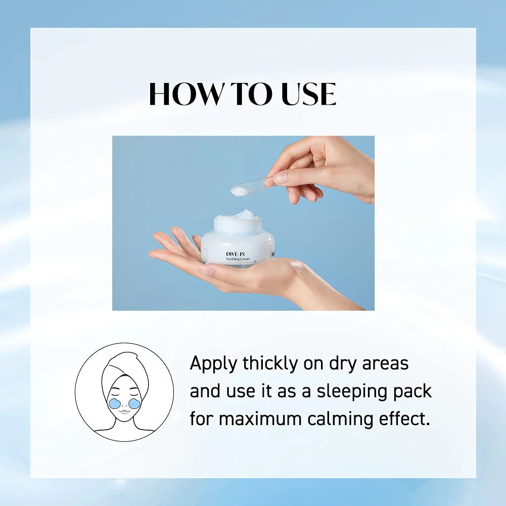 TORRIDEN - Dive-In Low Molecular Hyaluronic Acid Soothing Cream - 100ML