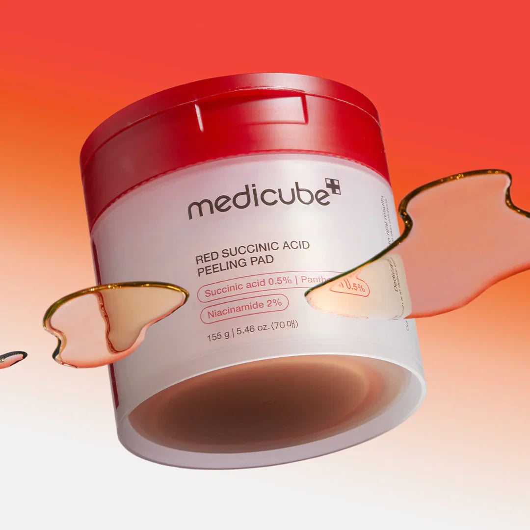 MEDICUBE - Red Succinic Acid Peeling Pad (70 Pads)