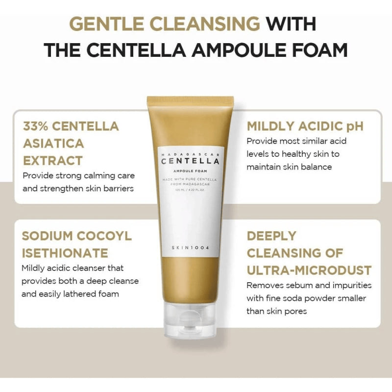 SKIN1004 - Madagascar Centella Ampoule Foam - 125ML