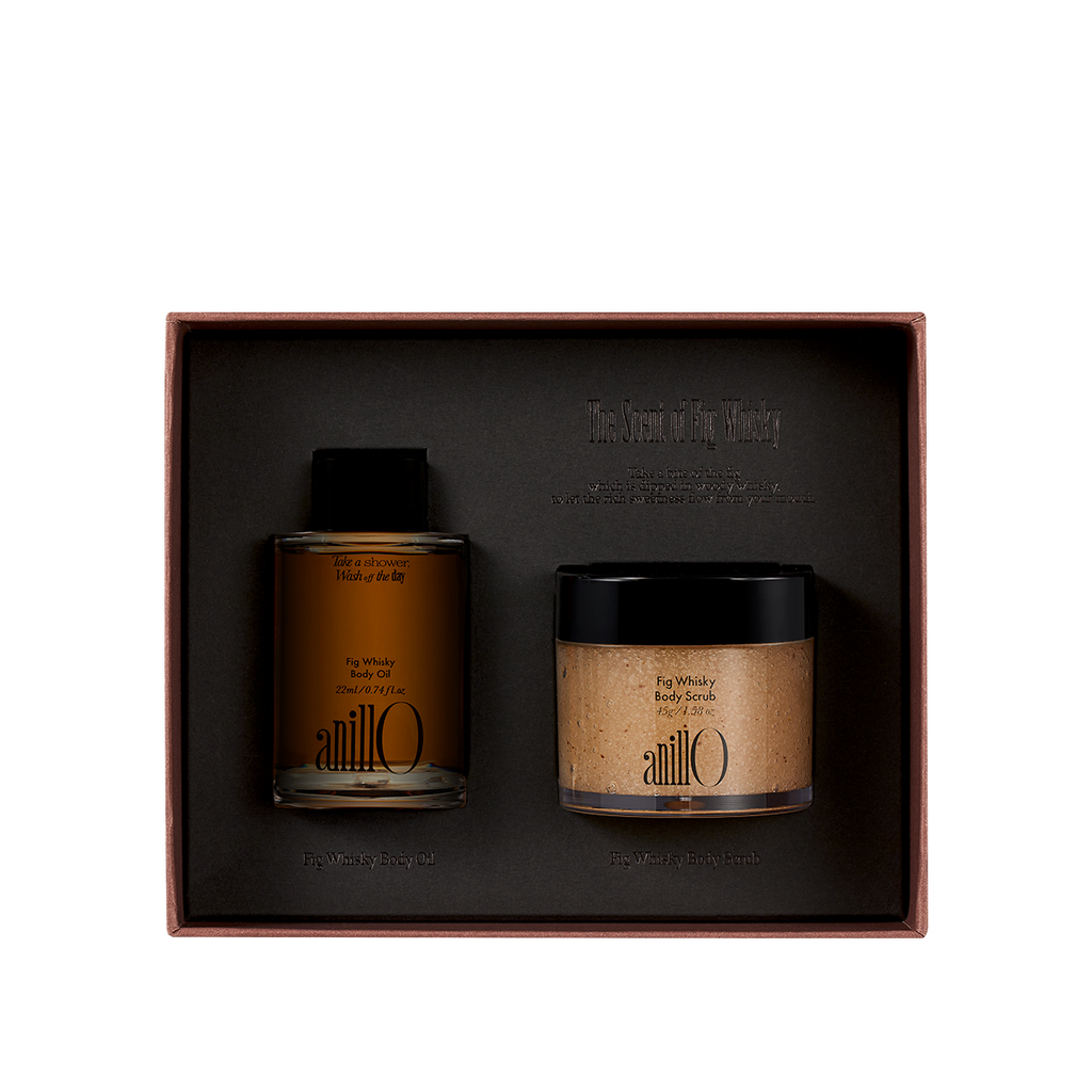 ANILLO - Fig & Whisky Oil 22ML & Scrub 44G Set
