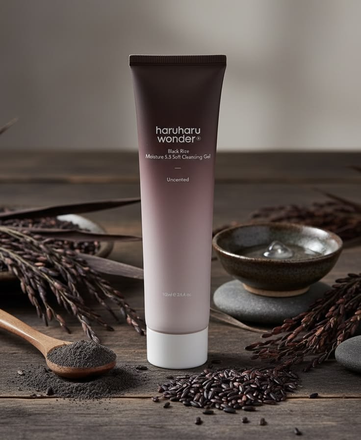 HARUHARU WONDER - Black Rice Moisture 5.5 Soft Cleansing Gel - 100ML