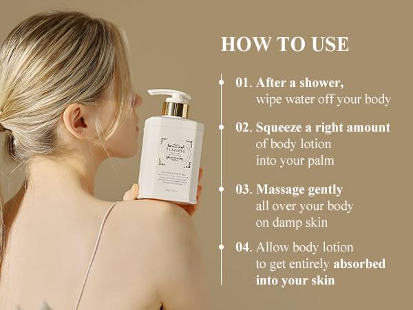 TEABLESS - Lily Musk White Tea Perfume Body Lotion - 480ML