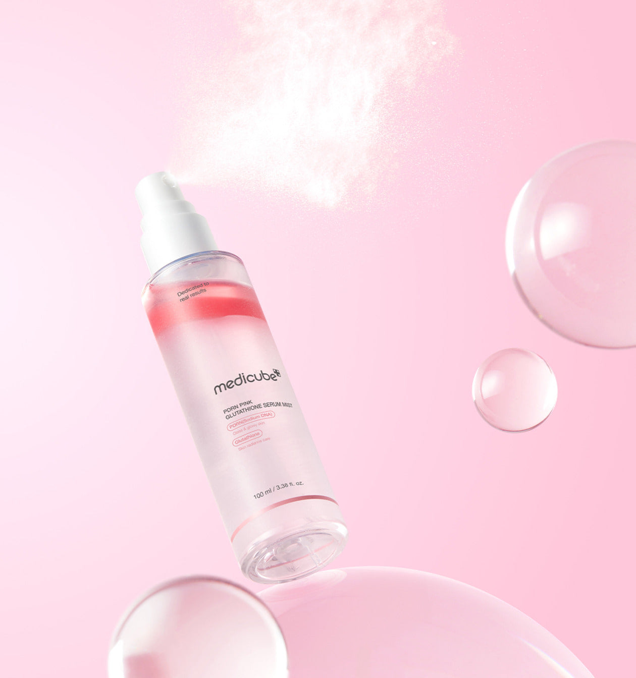 MEDICUBE - PDRN Pink Glutathione Serum Mist - 100ML