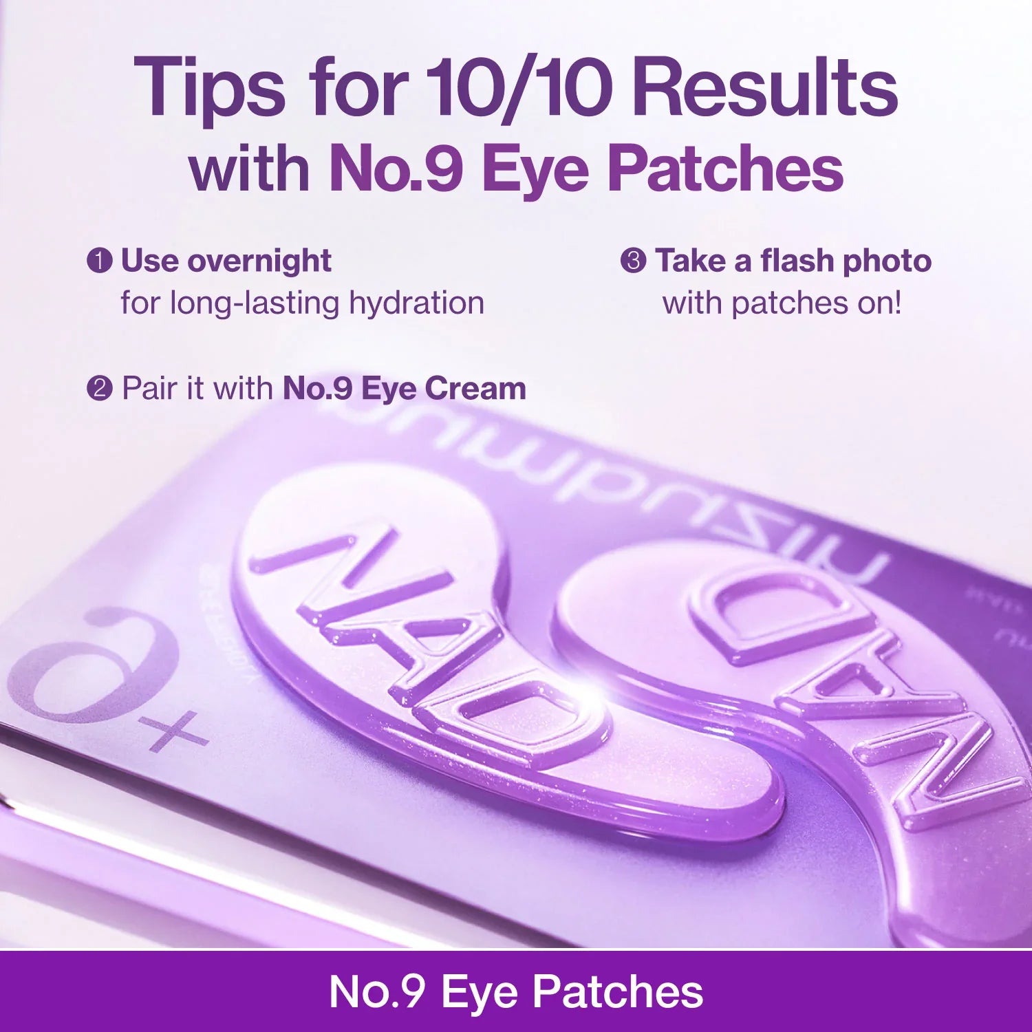 NUMBUZIN - No.9 NAD+ Collagen Under Eye Patches 5ea- 40G