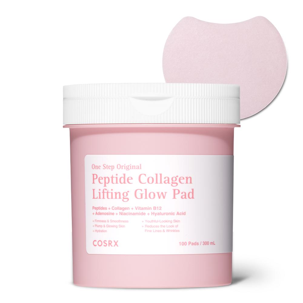 COSRX - One Step Original Peptide Collagen Lifting Glow Pad - 300ml (100 pads)