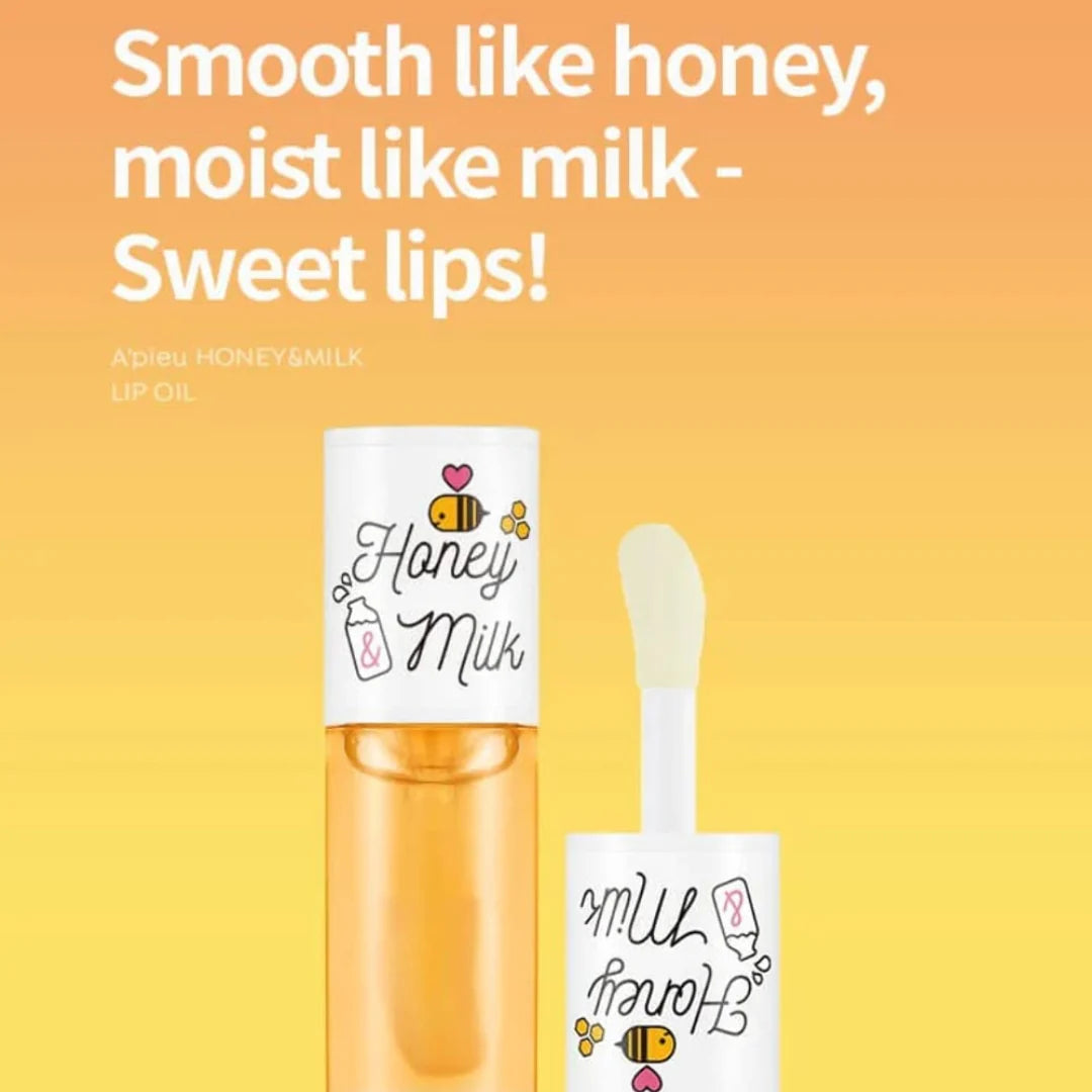 A'PIEU Honey & Milk Lip Oil - 5ML
