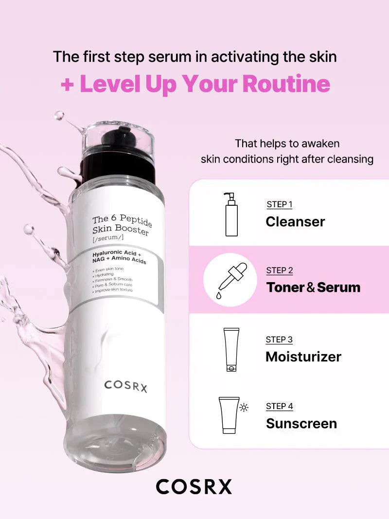 COSRX - The 6 Peptide Skin Booster Serum - 150ML