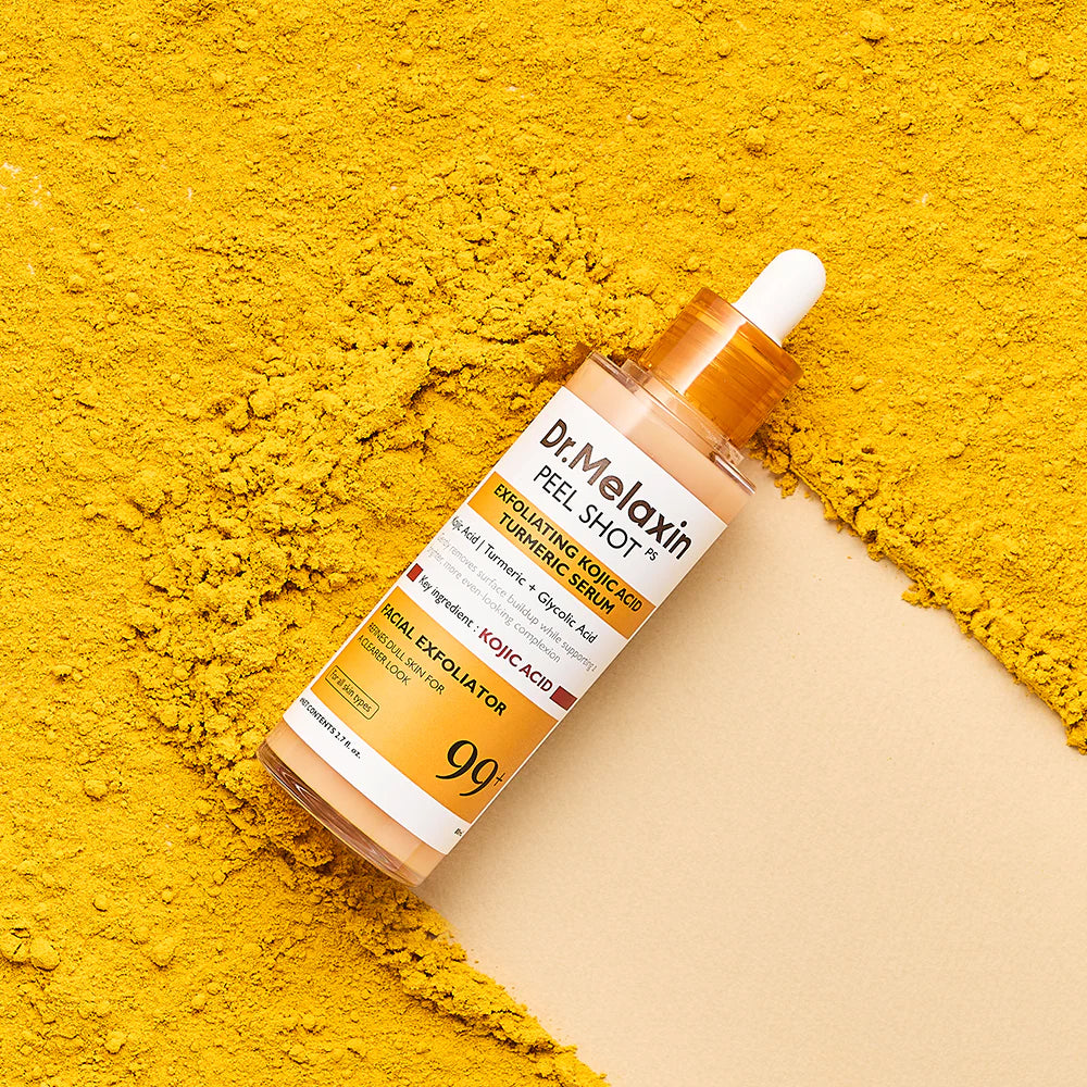 DR.MELAXIN - Peel Shot Exfoliating Kojic Acid Turmeric Serum - 80ML