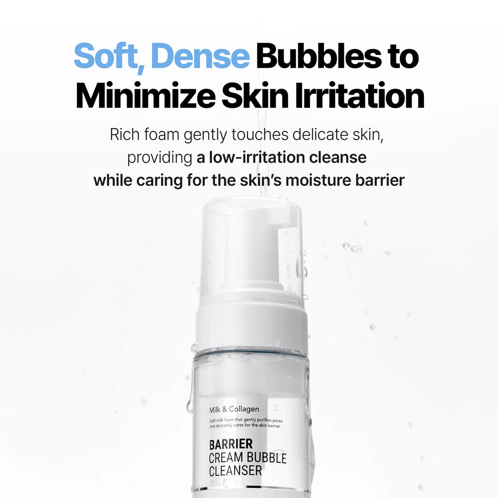 VT COSMETICS - Barrier Cream Bubble Cleanser - 140ML