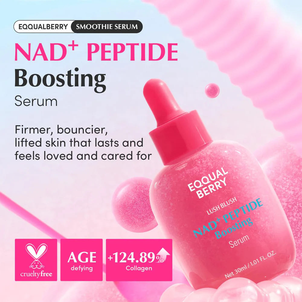 EQQUALBERRY - NAD+ Peptide Boosting Serum - 30ML