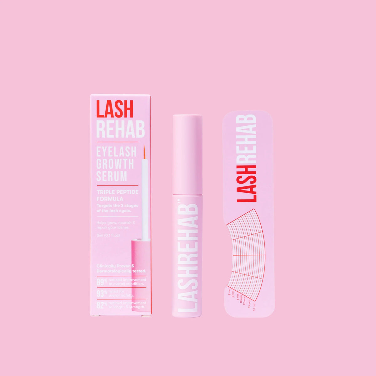 LASH REHAB - Eyelash Growth Serum – Clinically Proven - 3ML