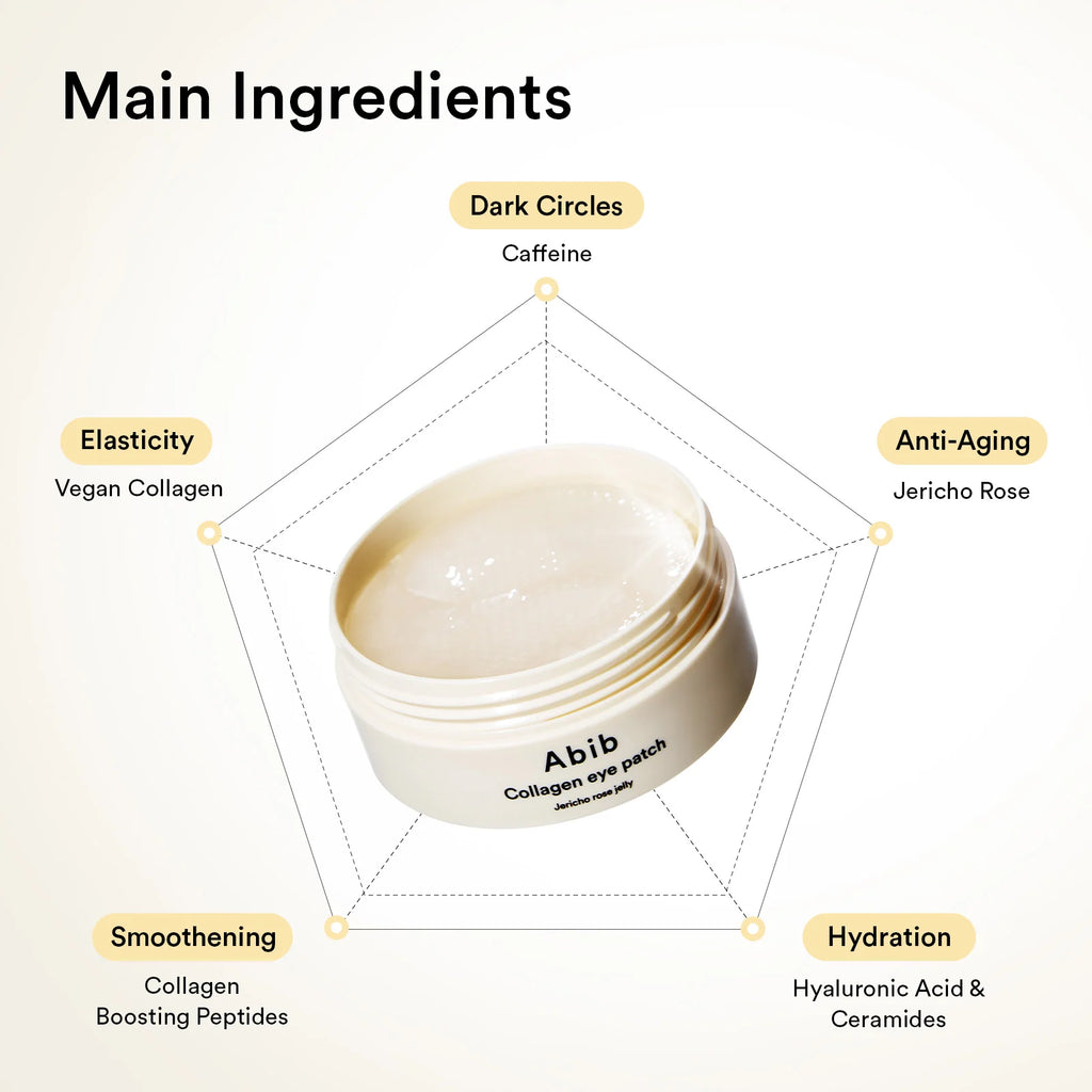 ABIB - Collagen Eye Patch - Jericho Rose Jelly (60pcs)
