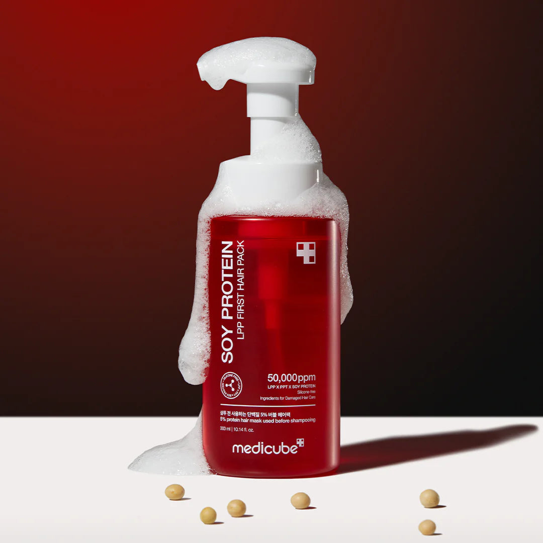 MEDICUBE - Soy Protein Lpp First Hair Pack - 300ML