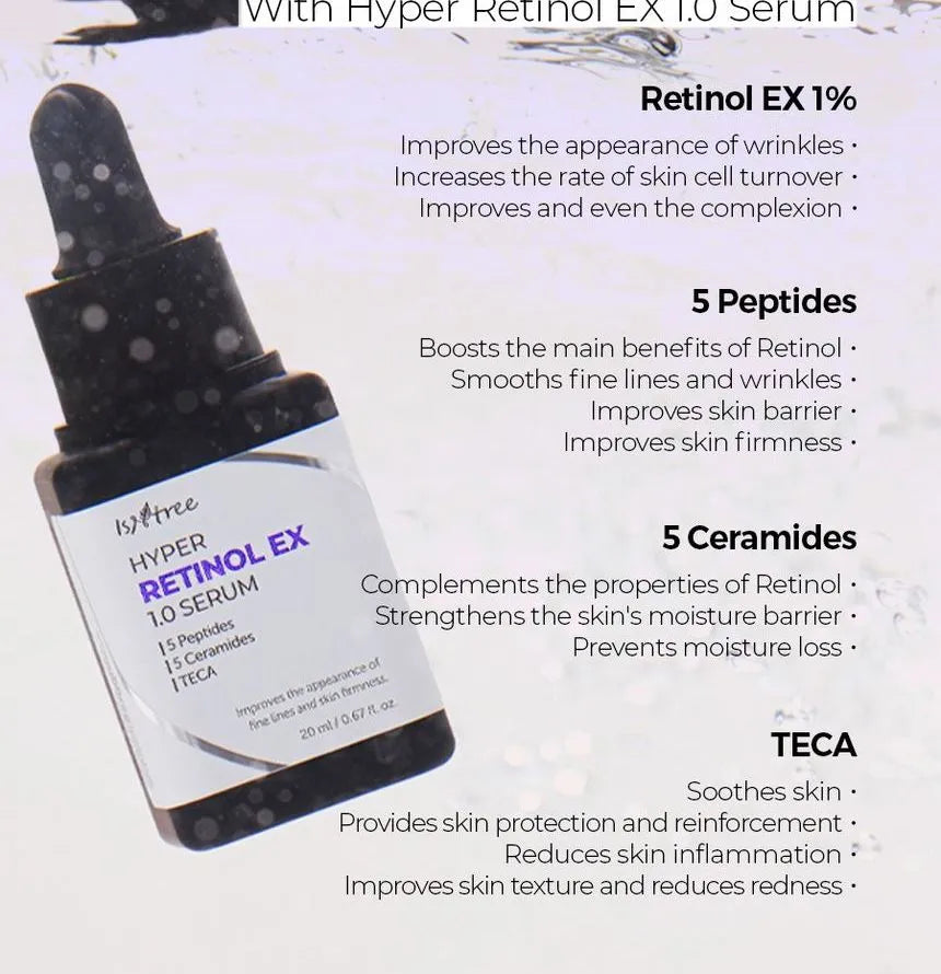 ISNTREE - Hyper Retinol EX 1.0 Serum - 20ML