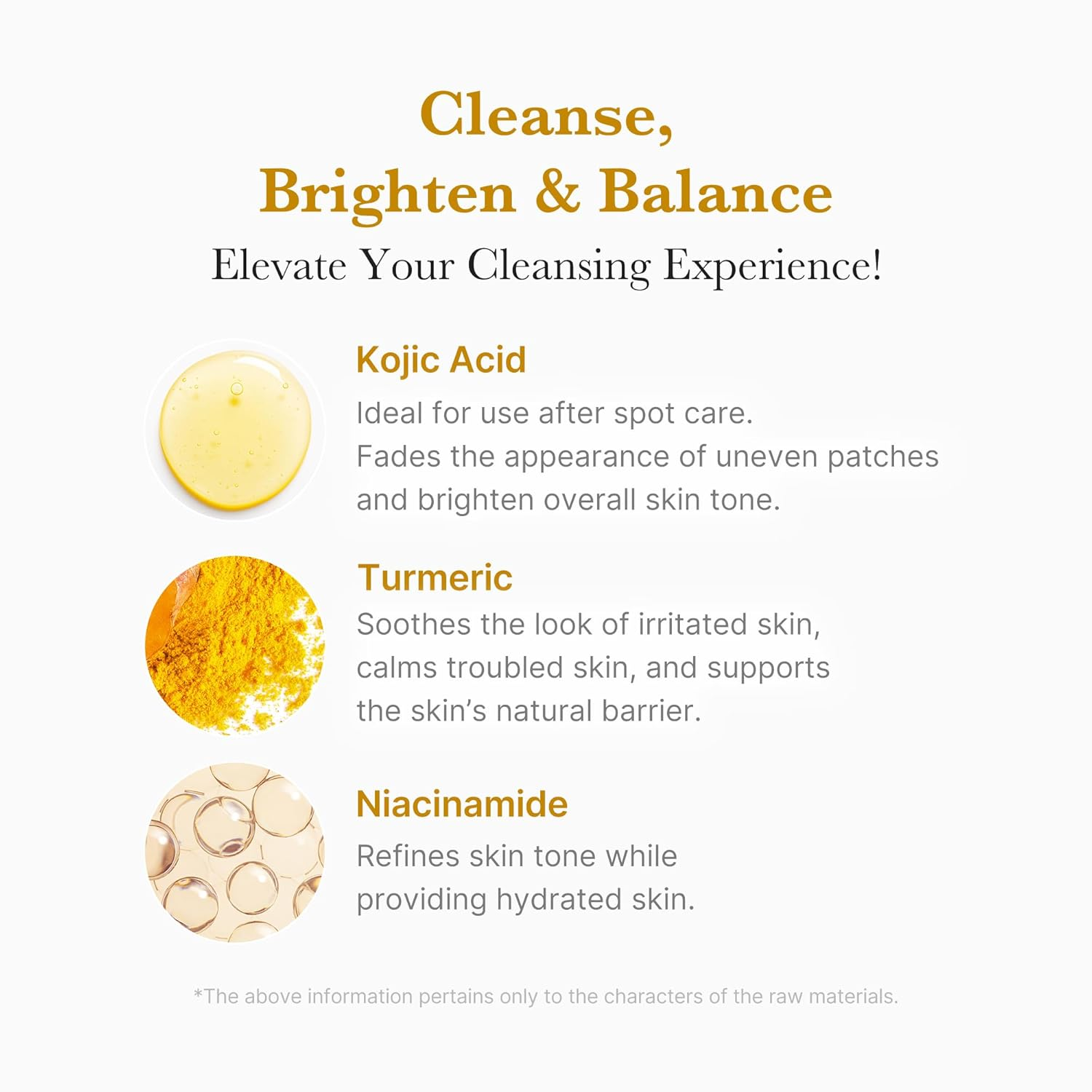 MEDICUBE - Kojic Acid Turmeric Toning Cleanser - 120G