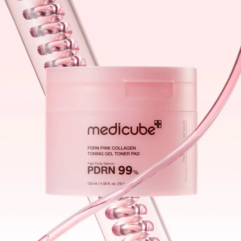 MEDICUBE - PDRN Pink Collagen Toning Gel Toner Pad (70 Pads)