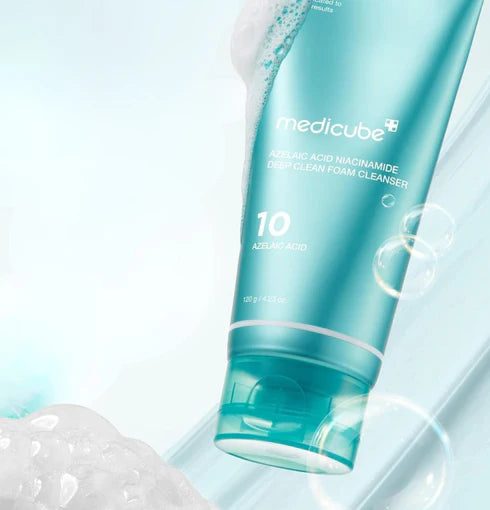 MEDICUBE - Azelaic Acid Niacinamide Deep Clean Foam Cleanser - 120G
