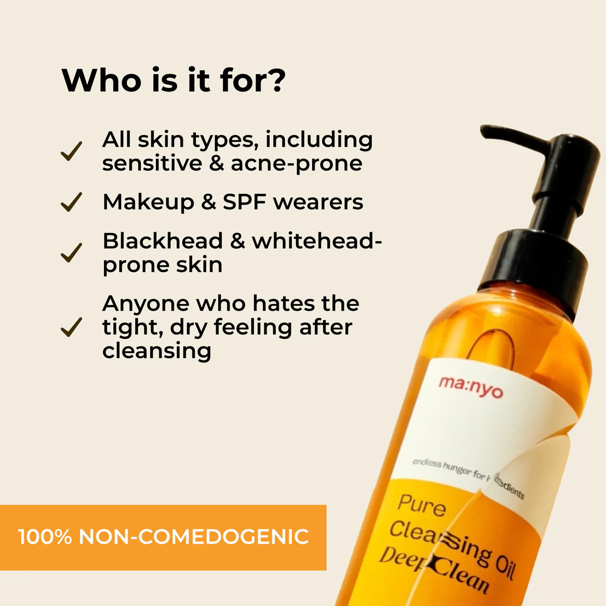 MANYO - Pure Cleansing Oil - 200ML