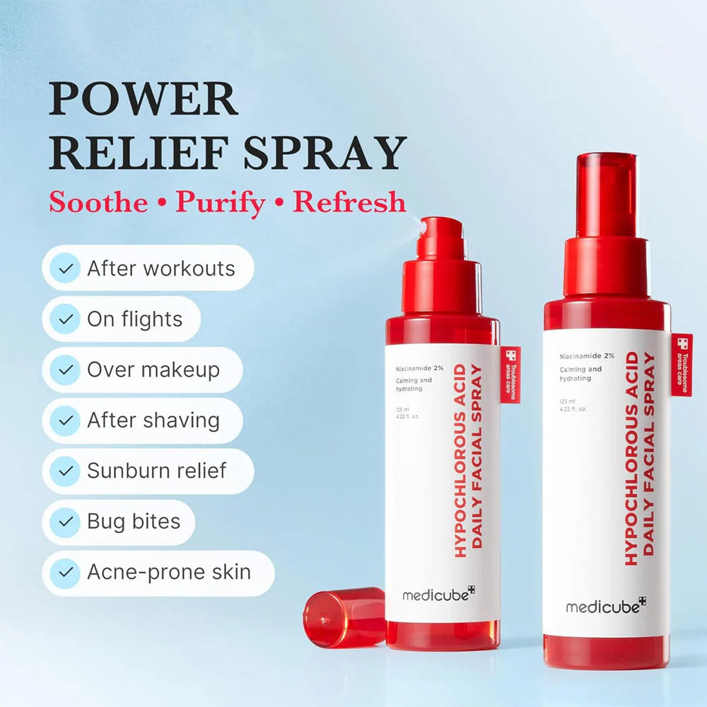 MEDICUBE - Hypochlorous Acid Daily Facial Spray - 125ML