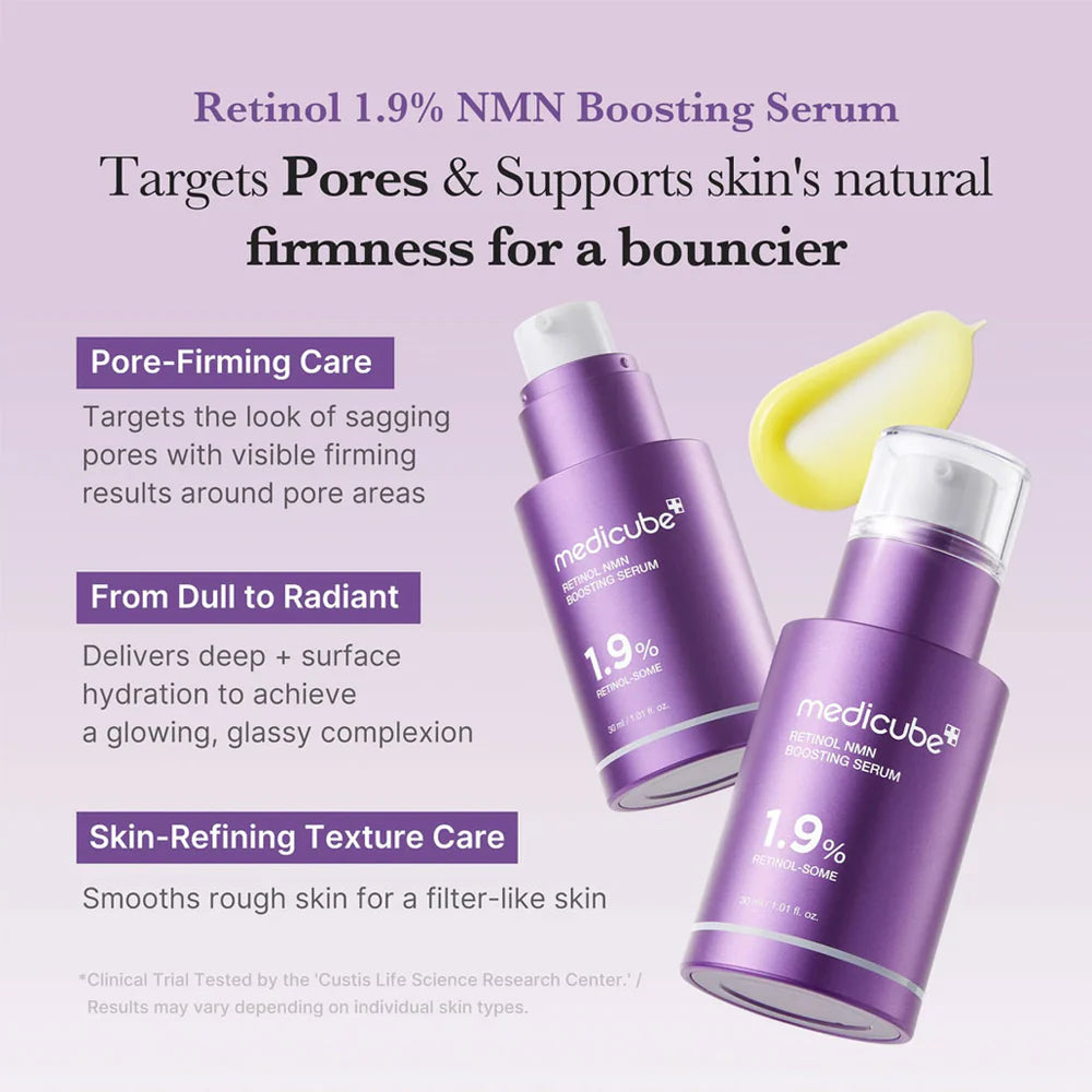 MEDICUBE - Retinol NMN Boosting Serum - 30ML
