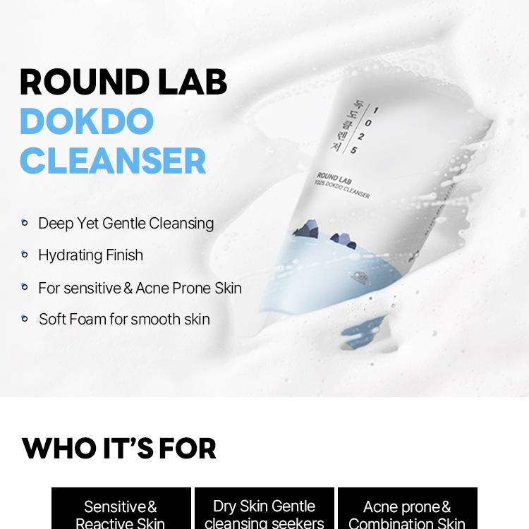 ROUND LAB - 1025 Dokdo Cleanser - 150ML