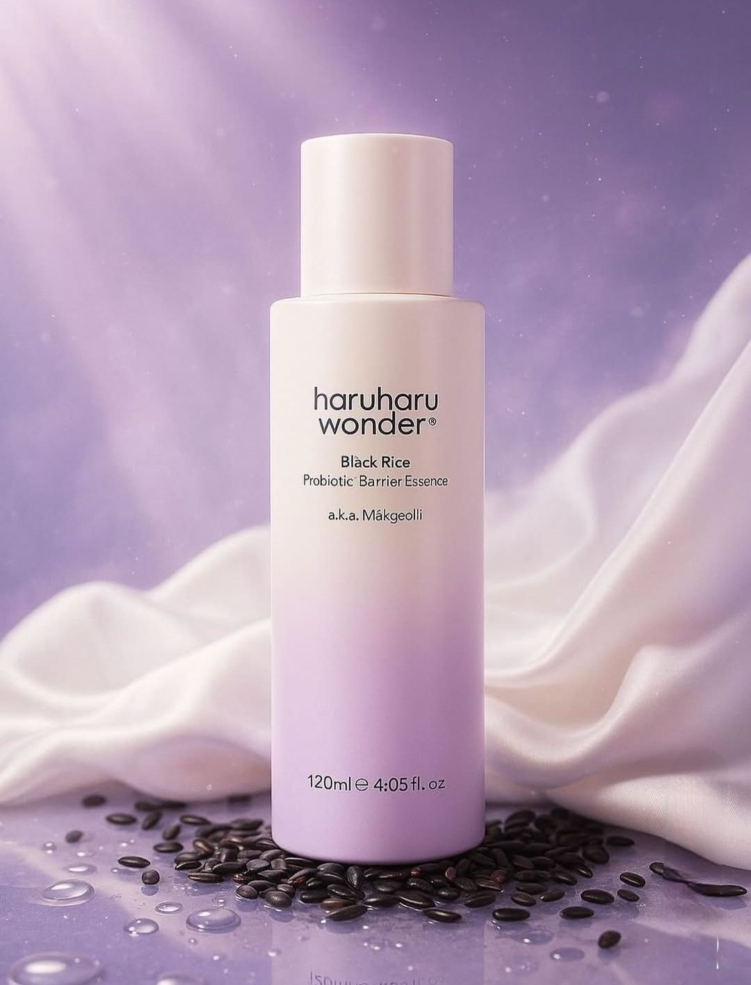 HARUHARU WONDER - Black Rice Probiotics Barrier Essence - 120ML