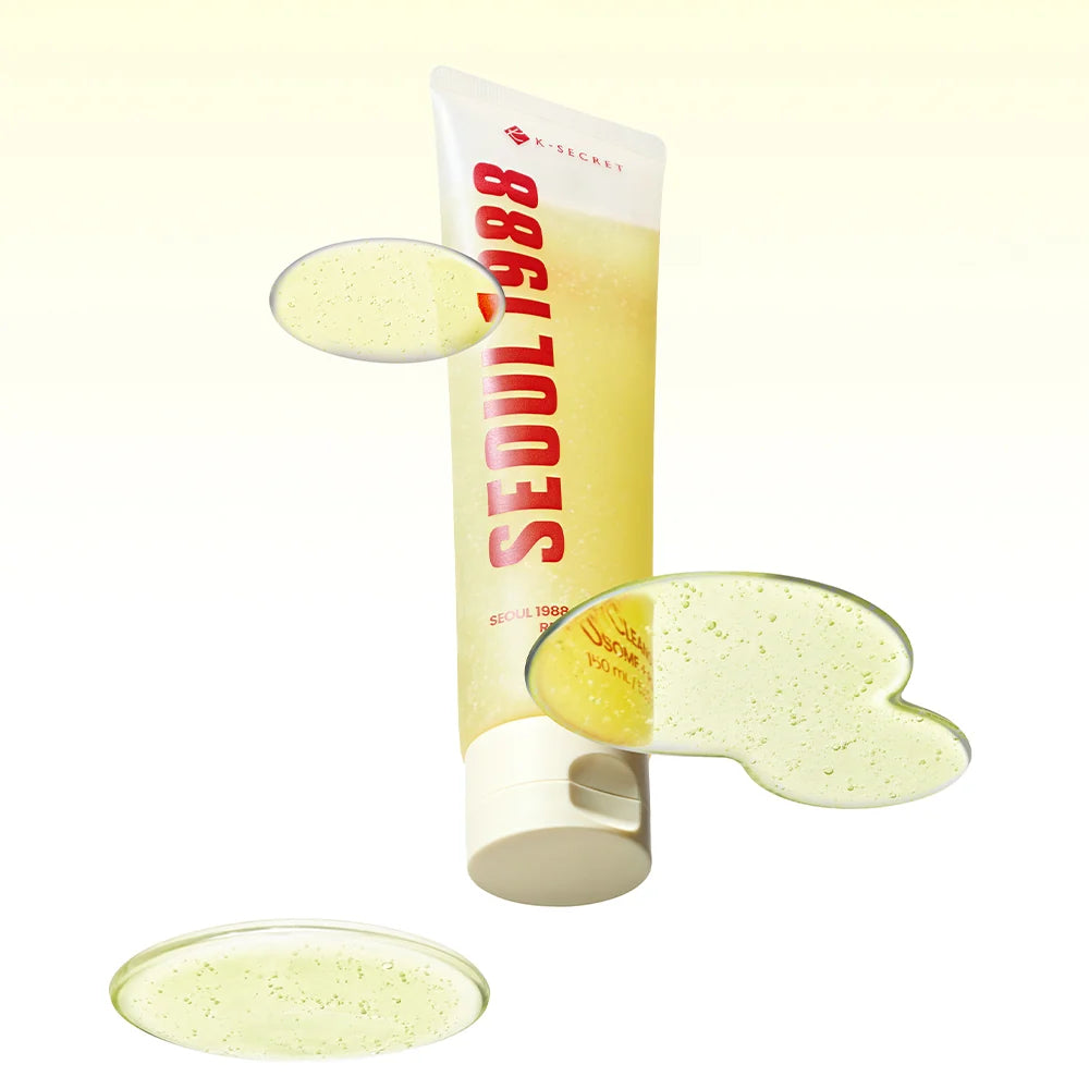 “KSECRET Seoul 1988 Daily Gel Cleanser tube with gel texture”