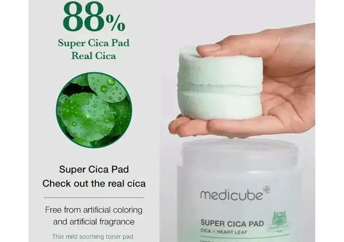 MEDICUBE - Super Cica Toner Pad (70ea)