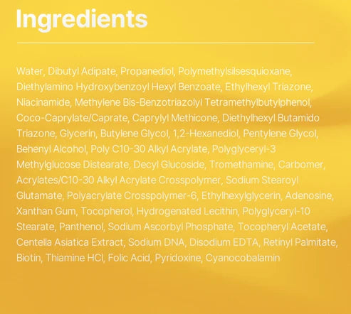 MILD LAB - AIR BARRIER VITA MOISTURIZING SUNSCREEN SPF 50+ PA++++ - 50ML